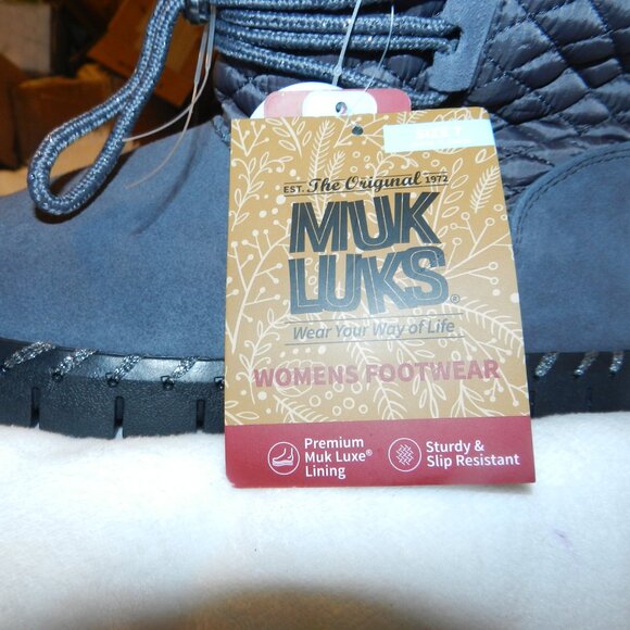 Muk Luks Women's Brigehampton Midi Boots  Grey Womens size 7🆕SHIPS⌚📦🏃‍♀️⚡🚚 - Picture 10 of 15